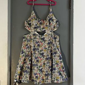 PACSUN Floral Print Summer Dress (L)
